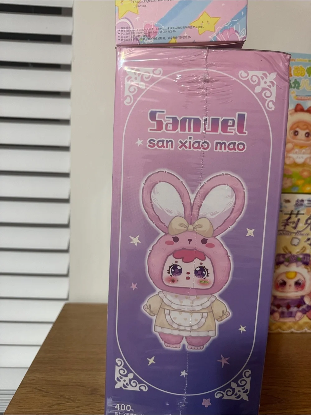 Samuel Plush Toy - Pink Rabbit Costume Plush